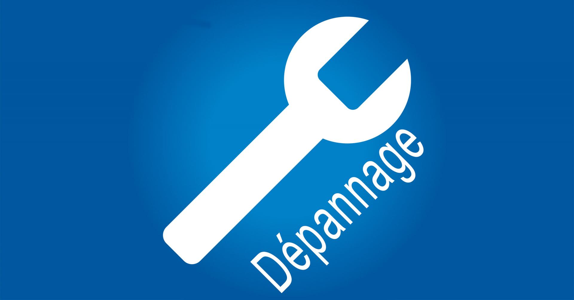 DEPANNAGE